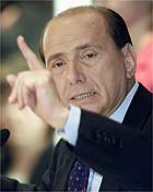 Silvio Berlusconi, premi� da It�lia  Reuters - 03.mai.2001