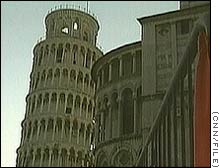 A torre de Pisa