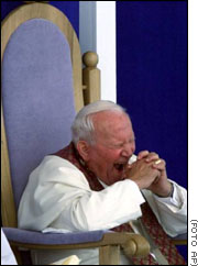O papa Jo�o Paulo II