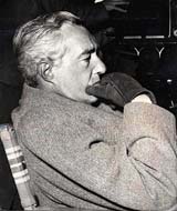 O diretor italiano Vitorio De Sica