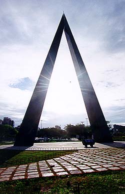 Monumento ao imigrante italiano, em Vit�ria-ES