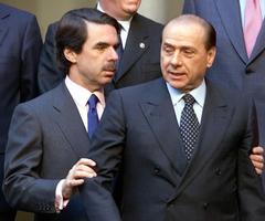 Aznar e Berlusconi (Reuters)